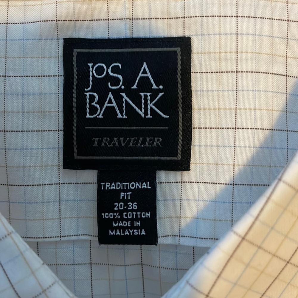 Big and Tall, 3XL JoS A Banks dress shirt